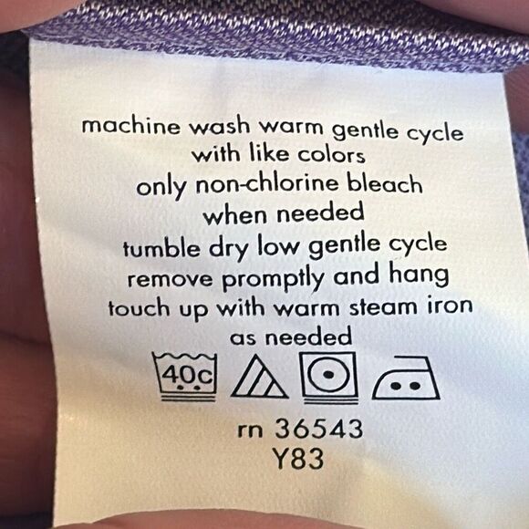 Donald J. Trump Signature Collection Non Iron Regular Fit Purple Dress shirt 17 - Picture 6 of 8